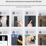 EZVIZ DL50FVS Smart Door Lock Kunci Pintu Digital Canggih Dan Aman