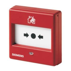 Siemens FDM1101A-RP Manual Call Point Conventional - Red Plastic