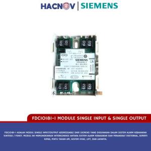 Siemens Modul Input/Output Sistem Alarm Kebakaran FDCIO181-1 Module Siemens