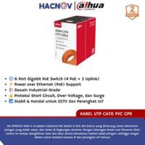DAHUA Cable UTP Cat6 CCTV IP PFM922I-6UN-C - Orange