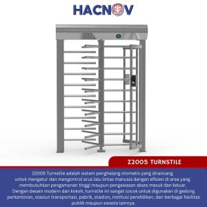 Hacnov Pintu Otomatis Z2005 Full Height Turnstile