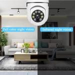 Bulb CCTV / CCTV Bohlam Wi-Fi Hacnov FHD 1080p LED INDOOR Kontrol Lewat HP