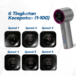 Kipas Angin Mini Portable Hacnov  GS1 High-speed Portable Handheld Fan 4000MAH